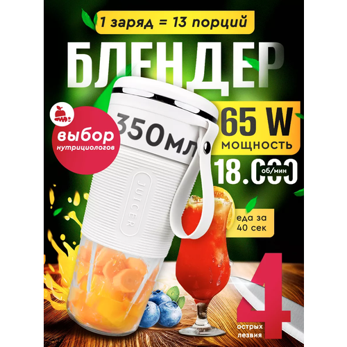 Беспроводной портативный блендер для смузи 104000₽