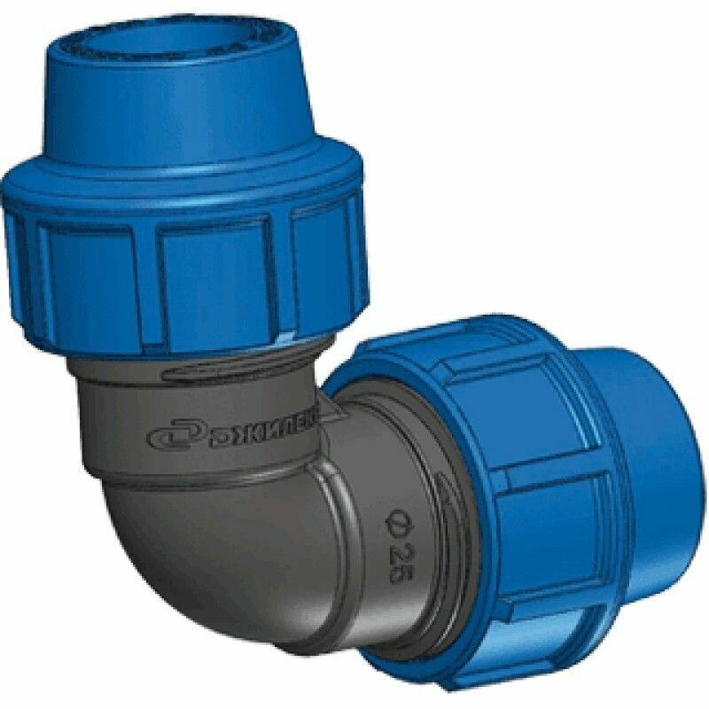 фото Фитинг ПНД Джилекс Отвод Джилекс 32/90° 9303