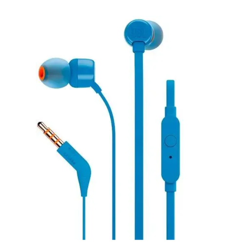 Наушники JBL Tune T110 12м синий проводные 990₽