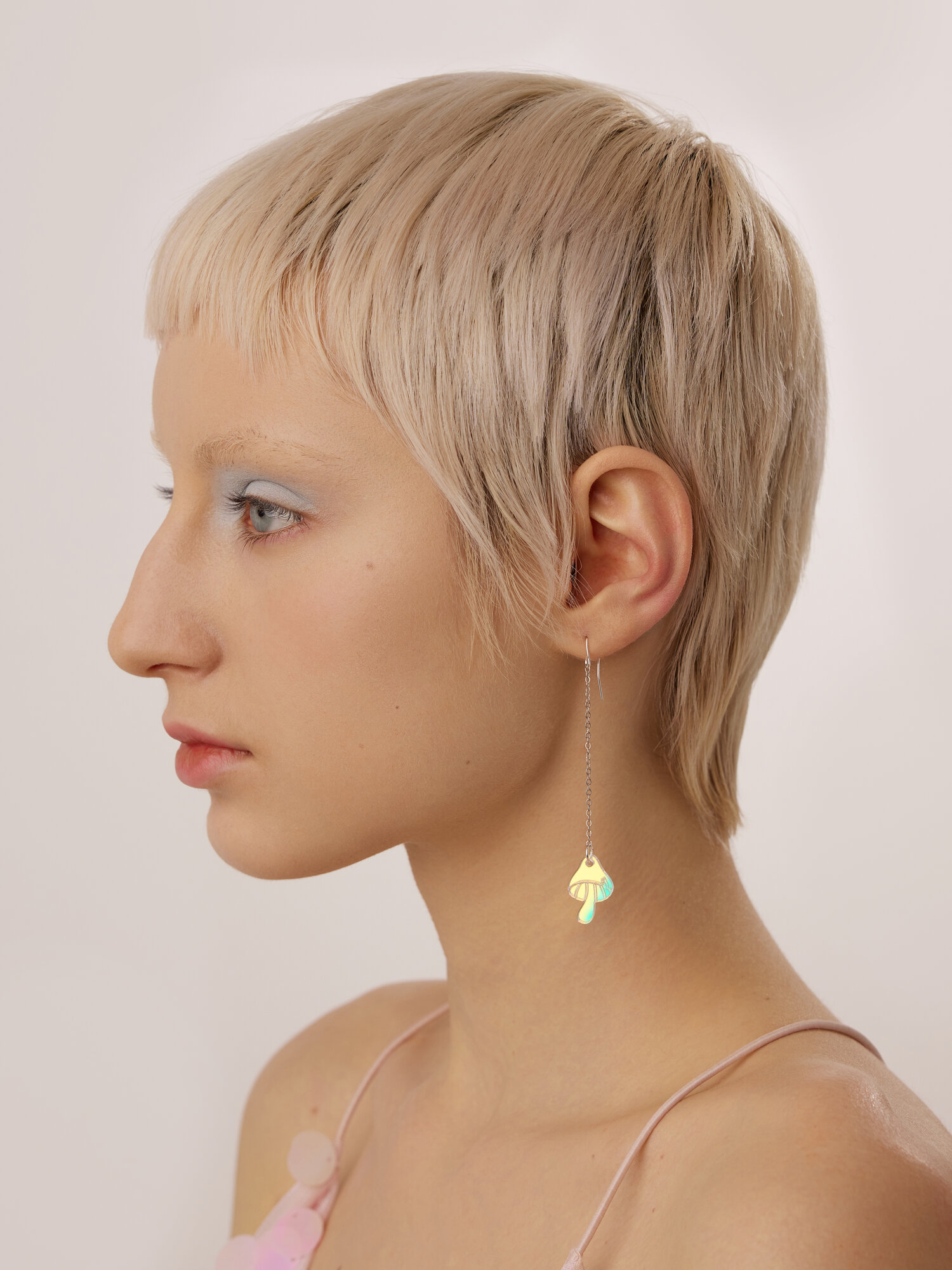 Комплект серег MONOLAMA, бесцветный — фото 1