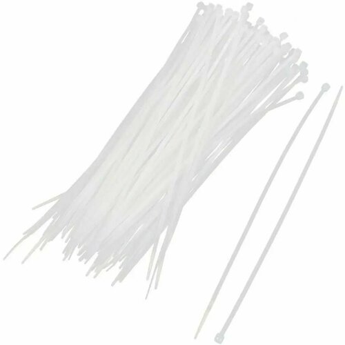 Стяжка пластиковая WRLINE 100мм х 2.5мм, нейлон 6.6, 100шт [wr-shn-25-100w]