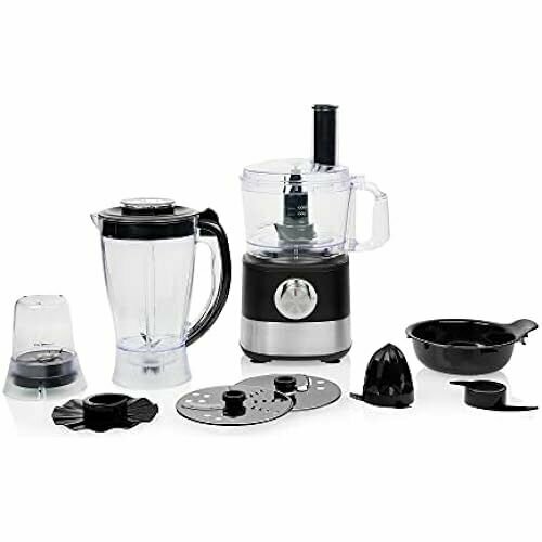 Кухонный комбайн Princess 8-в-1 221054 Многофункциональный Смешивание натирание измельчение нарезка и выдавливание цитрусовых 3 уровня скорости В комплект входят разнообразные аксессуары 1000 Вт 2318400₽