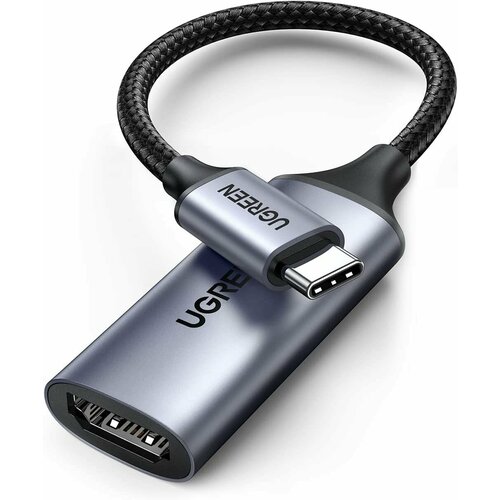 Адаптер-переходник (конвертер сигнала) Type-C - HDMI space gray Ugreen