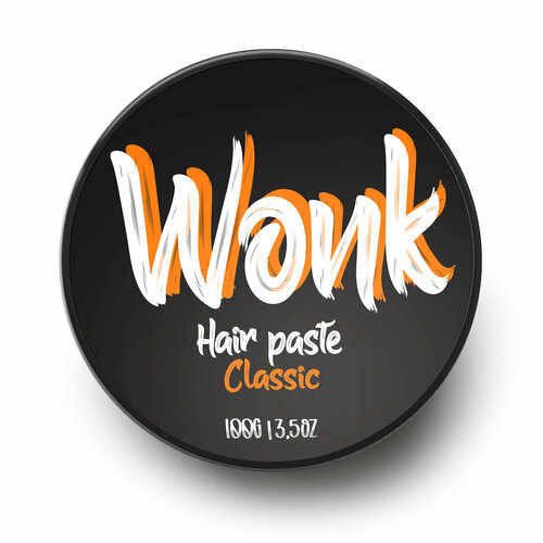 Паста для укладки волос WONK Сlassic сильной фиксации, 100 мл