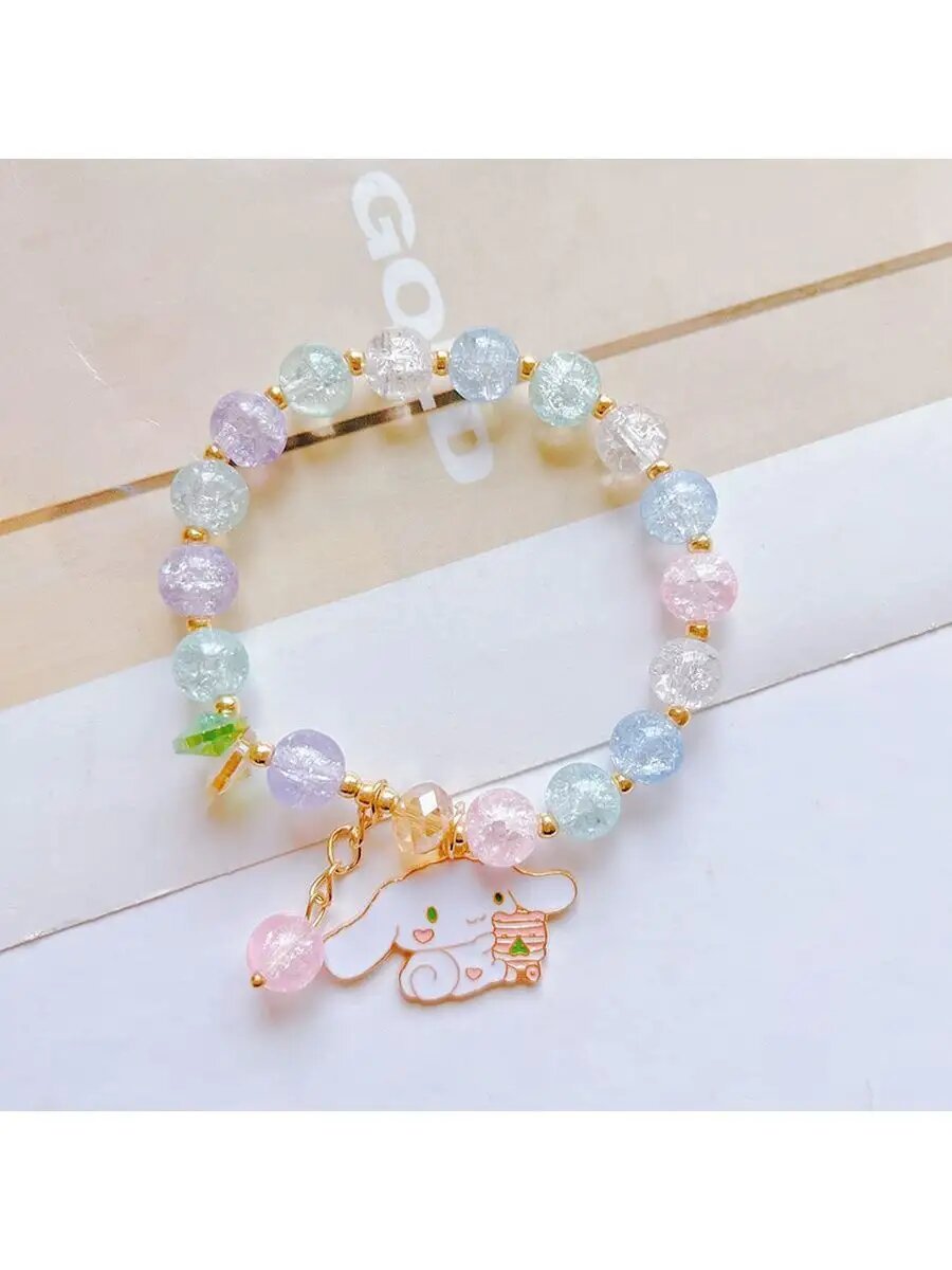 Браслет , розово-белый — фото 1