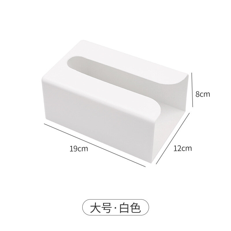 фото Коробка для салфеток, настенная, PP, 60x45x60 см, серая, бежевая, белая