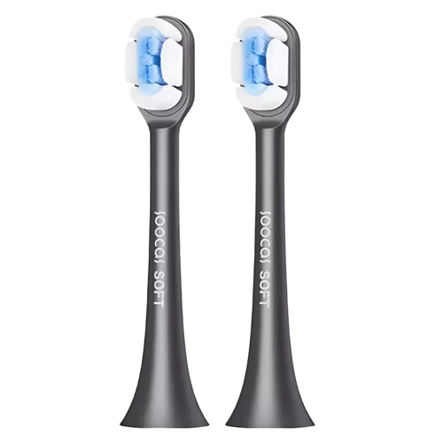 SOOCAS Сменные насадки для щеток Soocas SOFT D3, D3 PRO, X3 PRO, V1, X1, X3, X3U, X5 2шт, черный