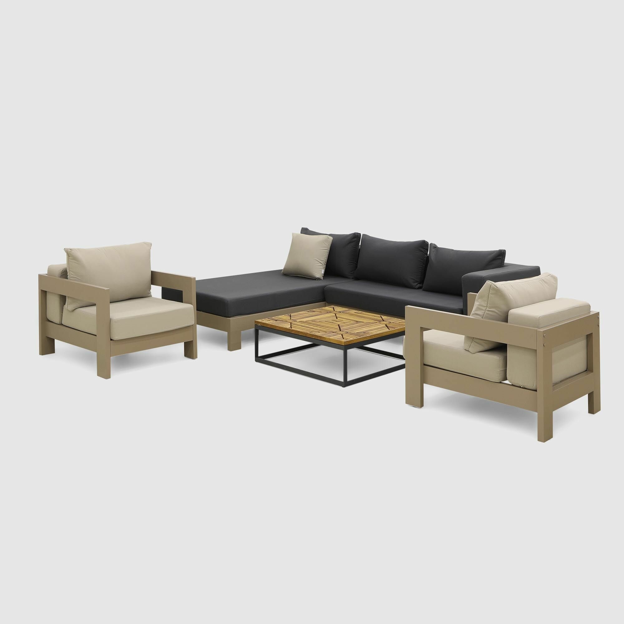 Комплект садовой мебели Favilla garden Gant 5 предметов, садовая мебель