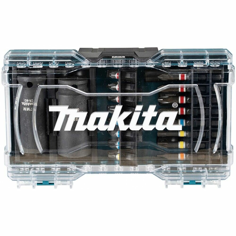 Набор бит и ударных головок Makita, 30 шт, E-07060