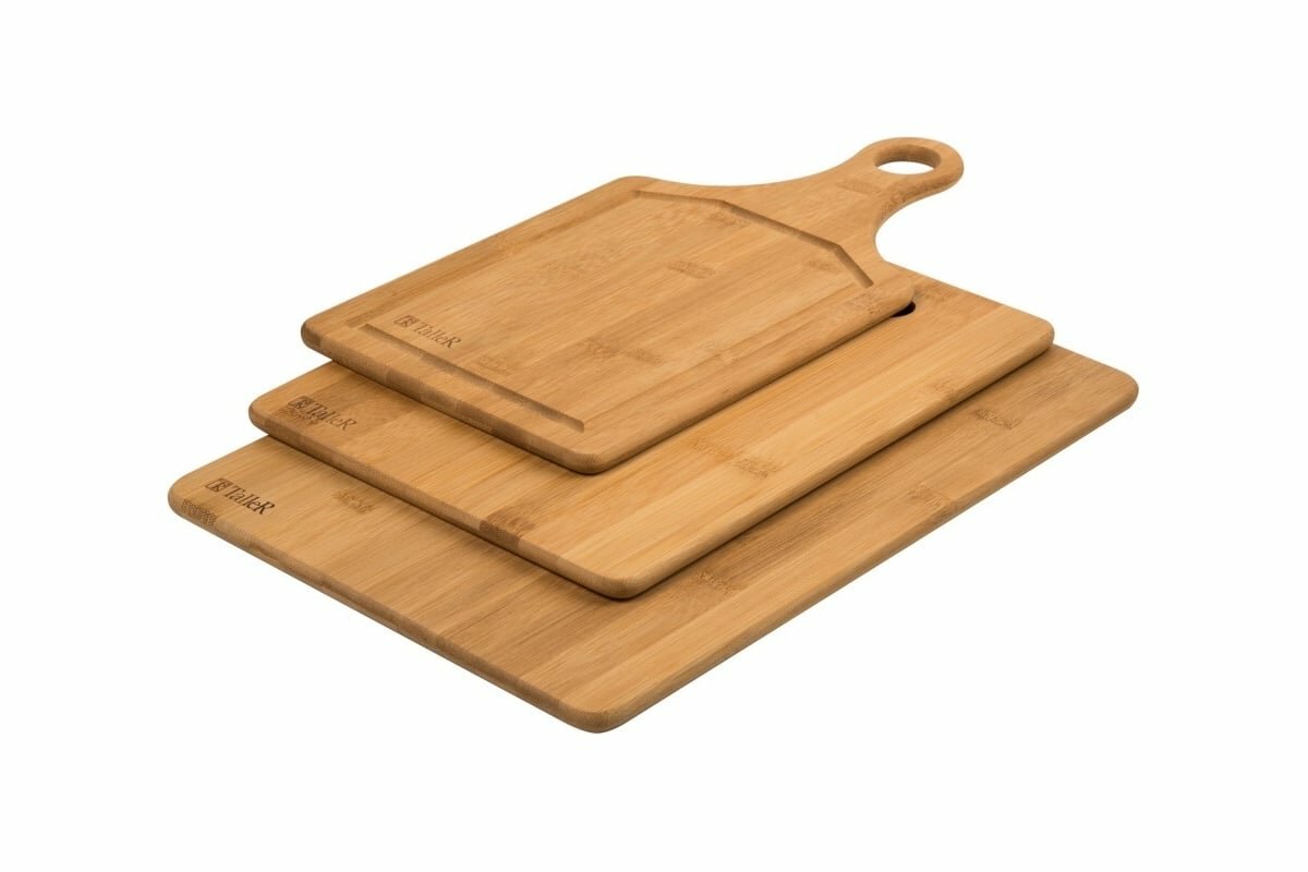 TALLER Доска разделочная набор 3 пр TR-52203 — фото 1