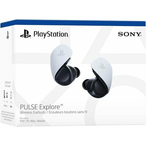 Беспроводные игровые наушники Sony Playstation Pulse Explore белый 19490₽