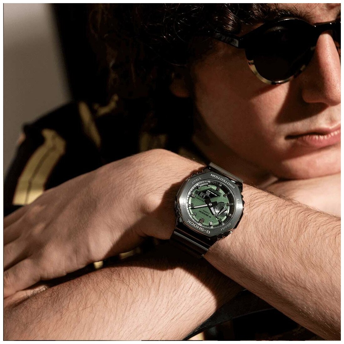 Наручные часы CASIO G-Shock, зелeный — фото 1