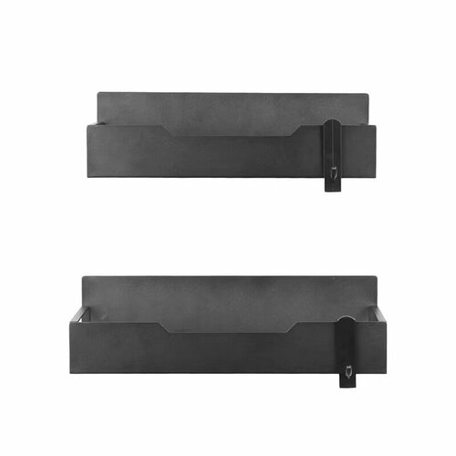 Магнитный стеллаж, для холодильника, кованое железо, черный