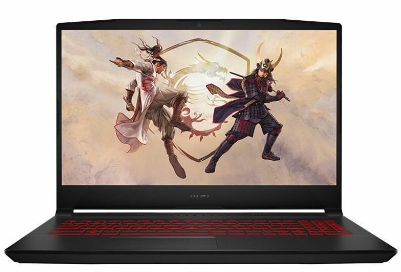 15.6" Ноутбук MSI Katana GF66 11UC-874XRU (9S7-158212-874) черный - 1920х1080, IPS, Intel Core i5 11400H, ядра: 6 х 2.7 ГГц, 16 ГБ, DDR4, SSD 512 ГБ, NVIDIA GeForce RTX 3050 для ноутбуков