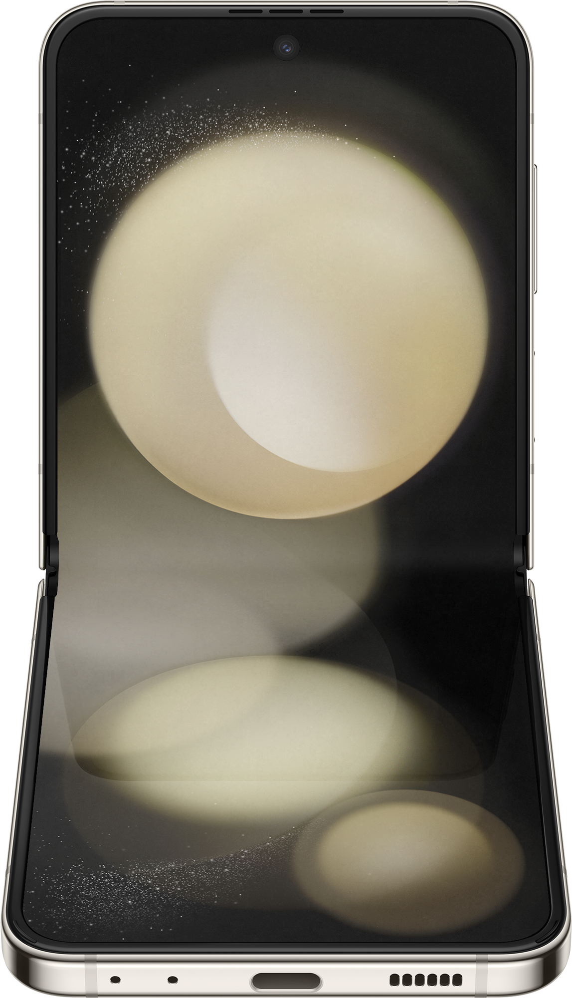 Смартфон Samsung Galaxy Z Flip5, 8ГБ+256ГБ, nano SIM+eSIM, бежевый — фото 1