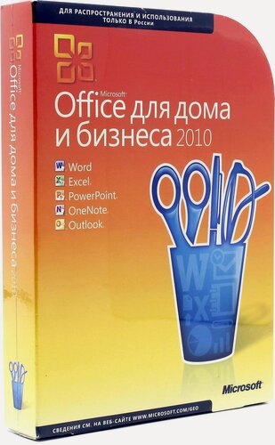 Изображение товара Офисное ПО Microsoft Office Для Дома и Бизнеса (Home and Business) 2010 32-bit/x64 Russian DVD T5d-00415