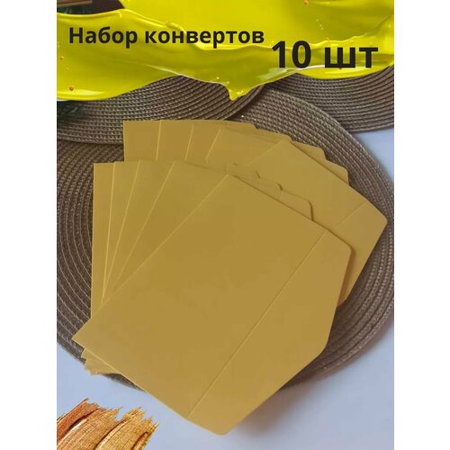 фото Конверты плотный картон 22х11 10 штук