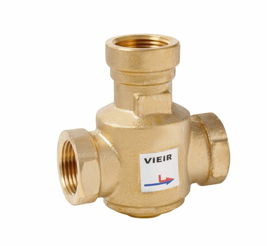 Трехход. термос. антиконденсационный клапан 1"1/4 нар. (60*) ViEiR