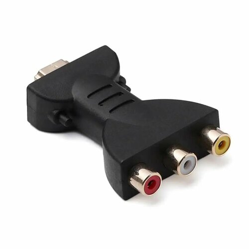HDMI на RCA адаптер для ТВ-приставки, black