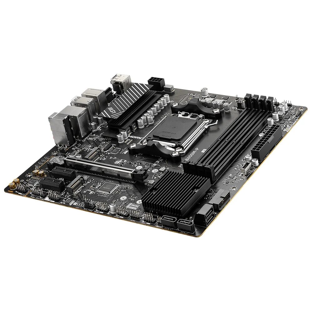Материнская плата MSI PRO B650M-P Socket AM5, B650, 4xDDR5, mATX, HDMI+DP — фото 1