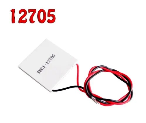 Модуль элемента Пельтье SIMPLE ROBOT 40*40 мм 12В, TEC1-12705