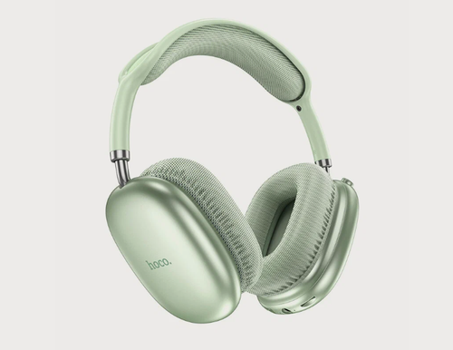 Изображение товара Беспроводные полноразмерные наушники HOCO /С поддержкой Bluetooth /Зеленый