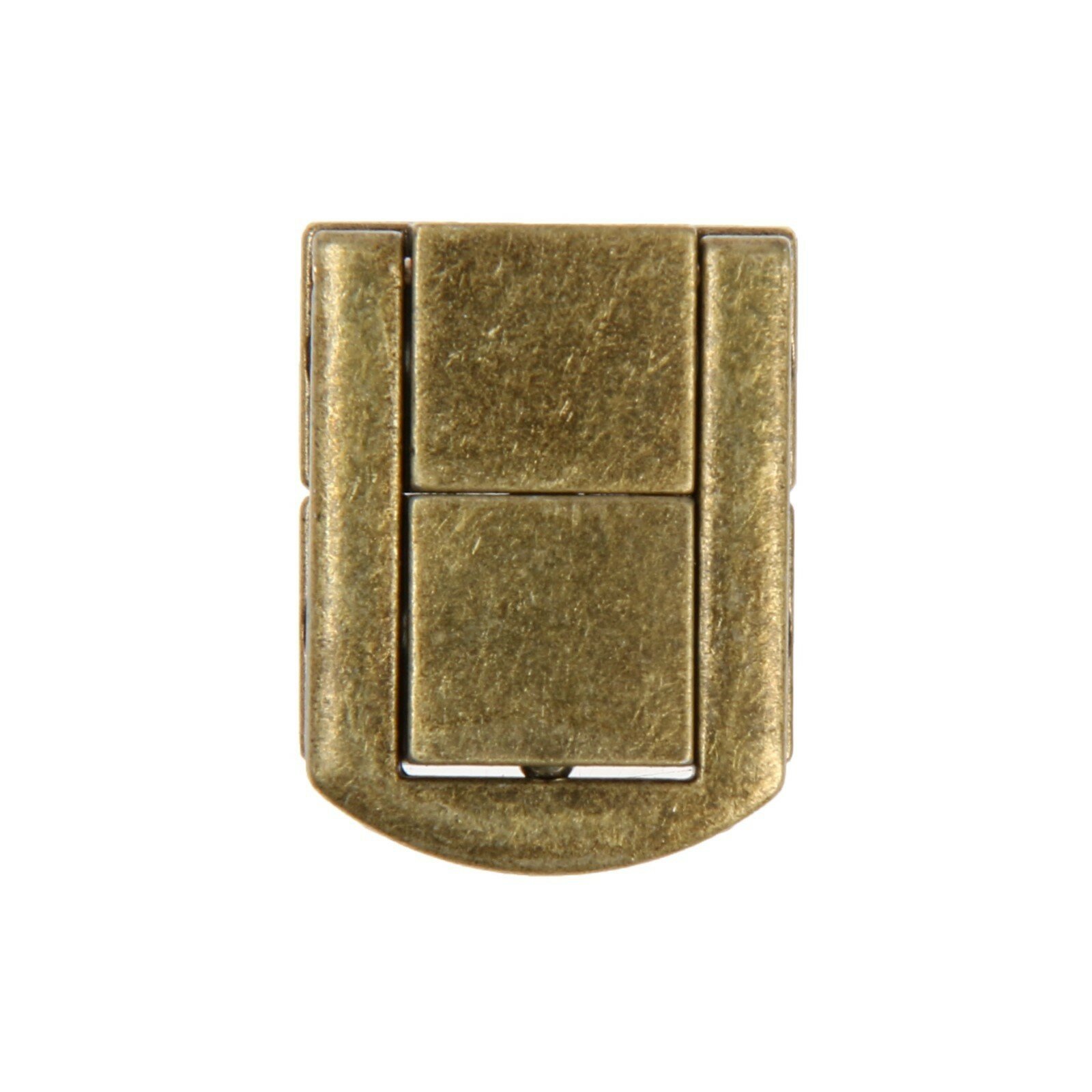 Замок-защелка на ящик ZM01, 3.2×2.5 см, цвет бронза, 4 шт. TMP — фото 1