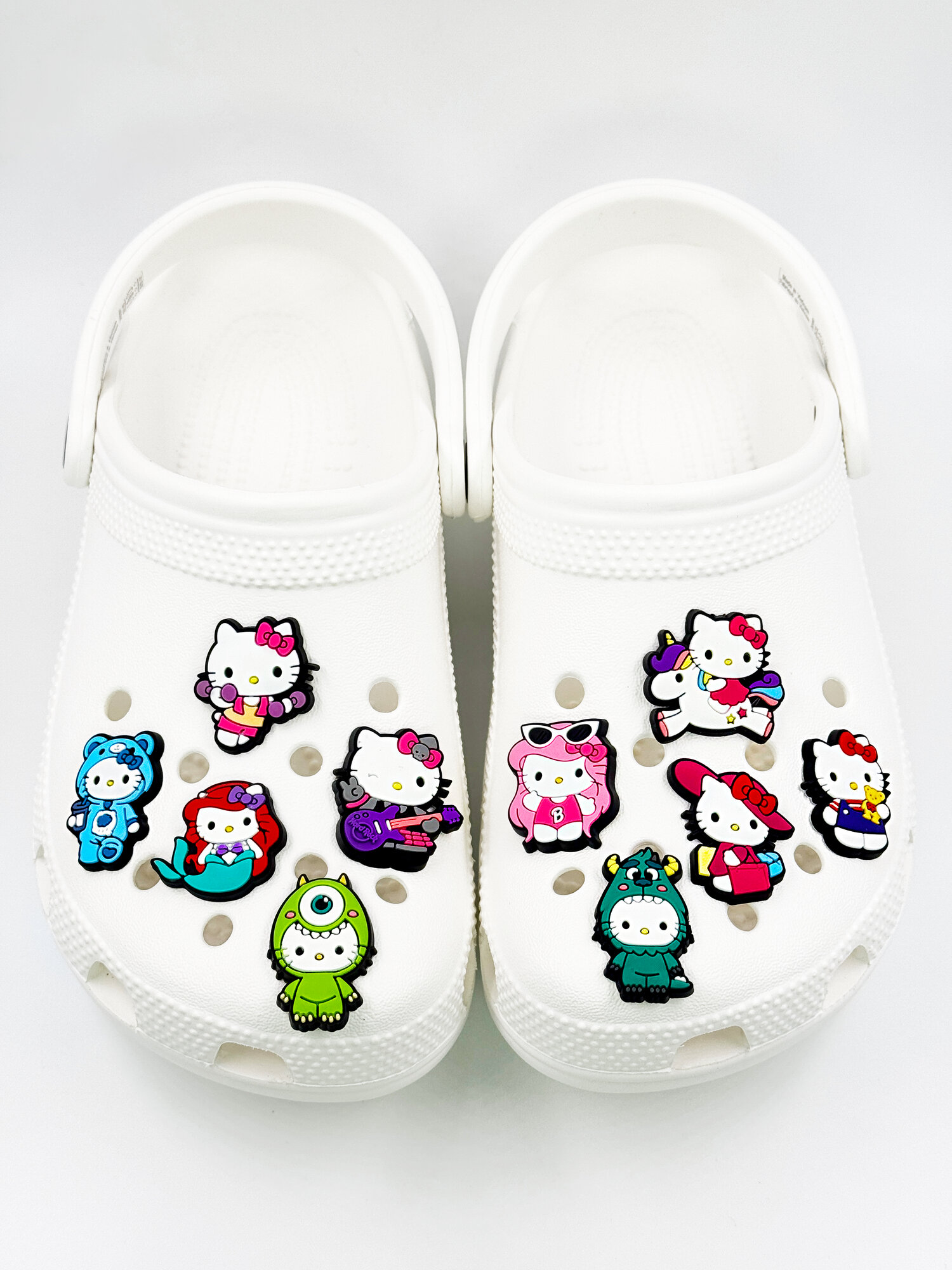 Украшения для обуви джибики("Хеллоу Китти", Аниме"), Джибитсы(10 штук) — фото 1