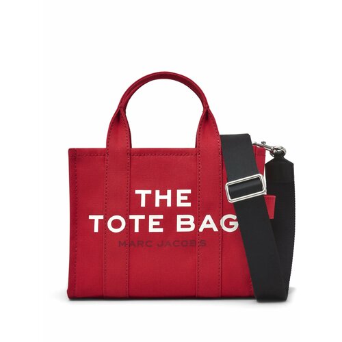 Сумка MARC JACOBS The Canvas Small Tote, красный