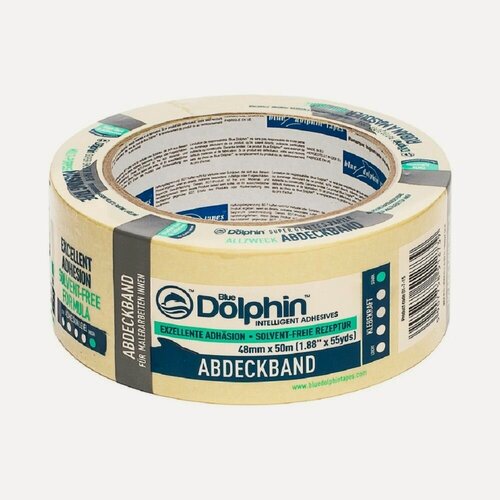 Изображение товара Лента малярная Blue Dolphin Masking Tape 01-7-15 (48мм*50м)