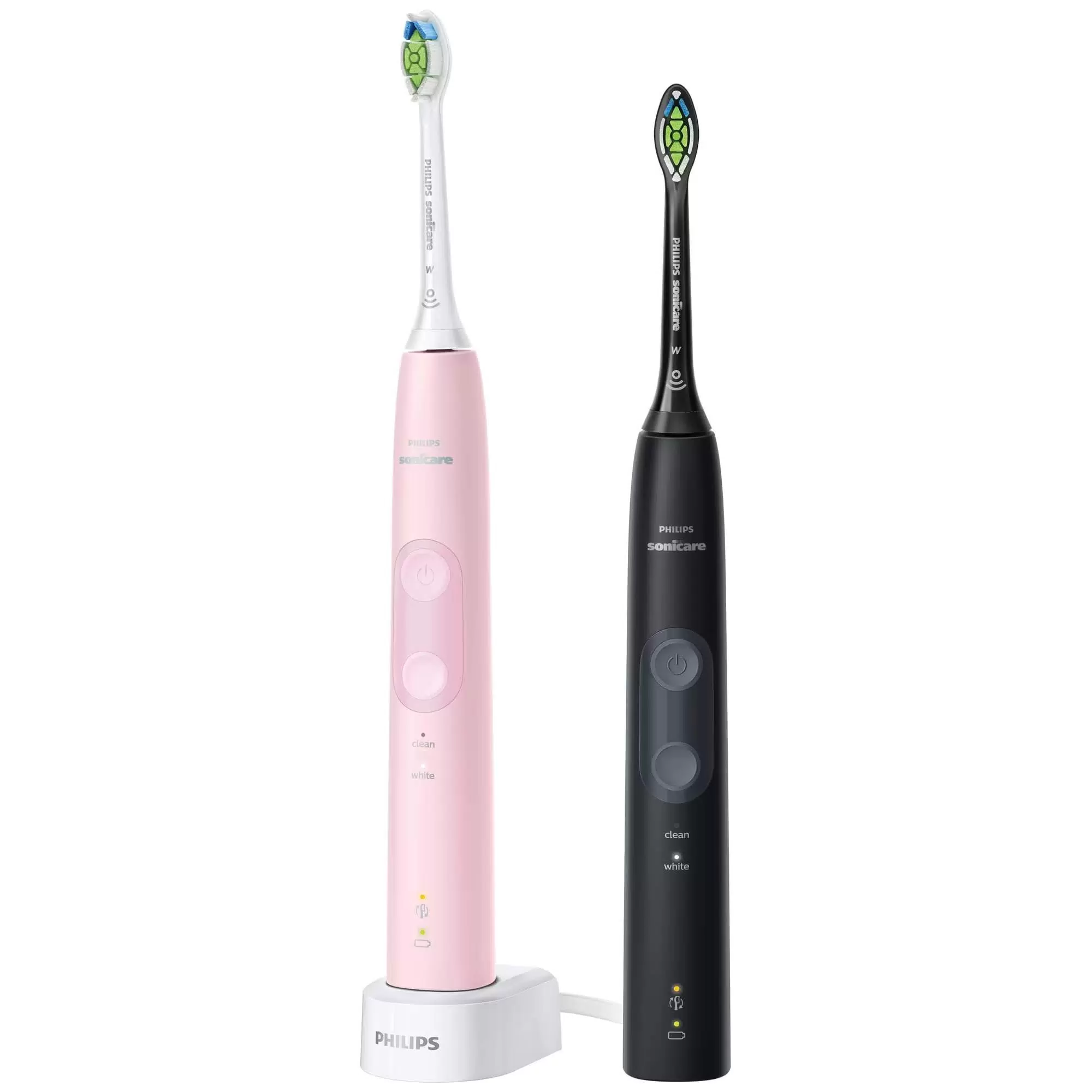 Электрическая зубная щетка PHILIPS Sonicare ProtectiveClean 4500 HX6830/35, розовый/черный