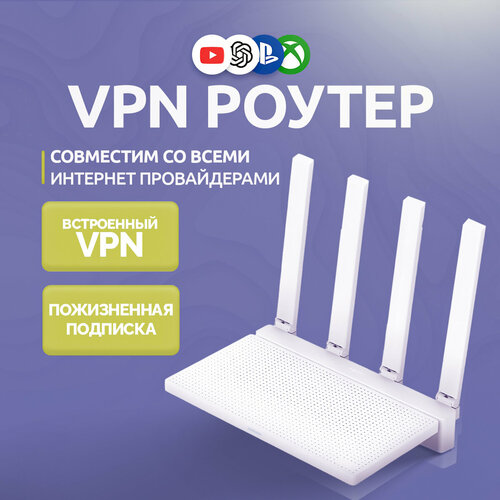 Роутер WI-FI со встроенным VPN VLESS 12500₽