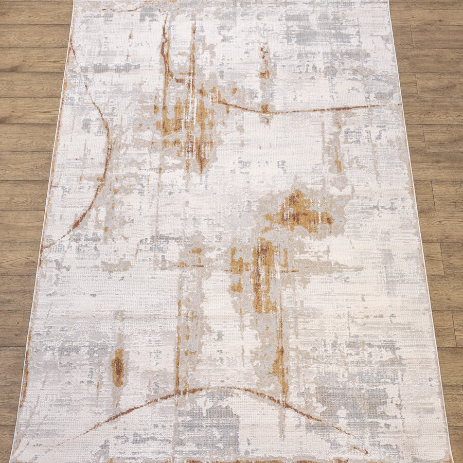 Ковер Турецкий Trend дизайн JS17A цвет SHRNIK CREAM 0.8x1.5м