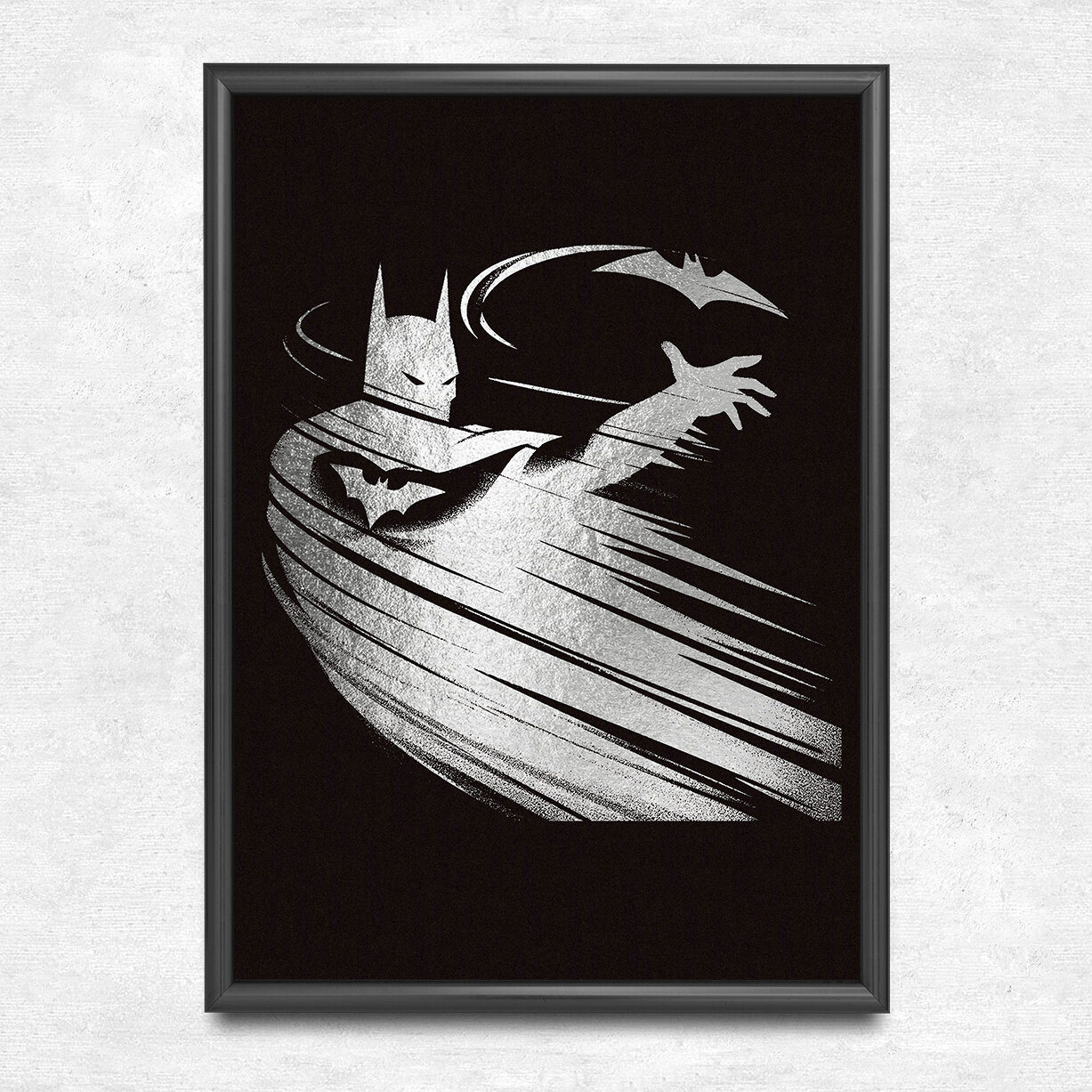 Постер на стену Бэтмен / плакат интерьерный Batman. Бетмен. Темный рыцарь. Супергерой