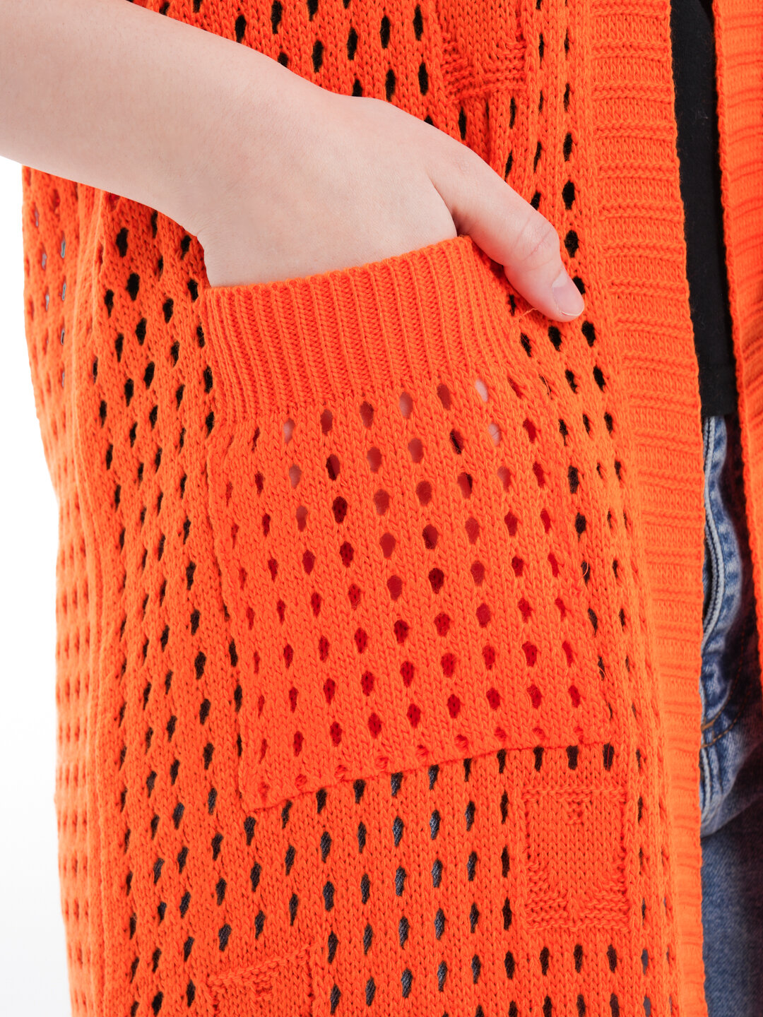 Кардиган Didov TRIKO 2432, размер 44-52, алый — фото 1