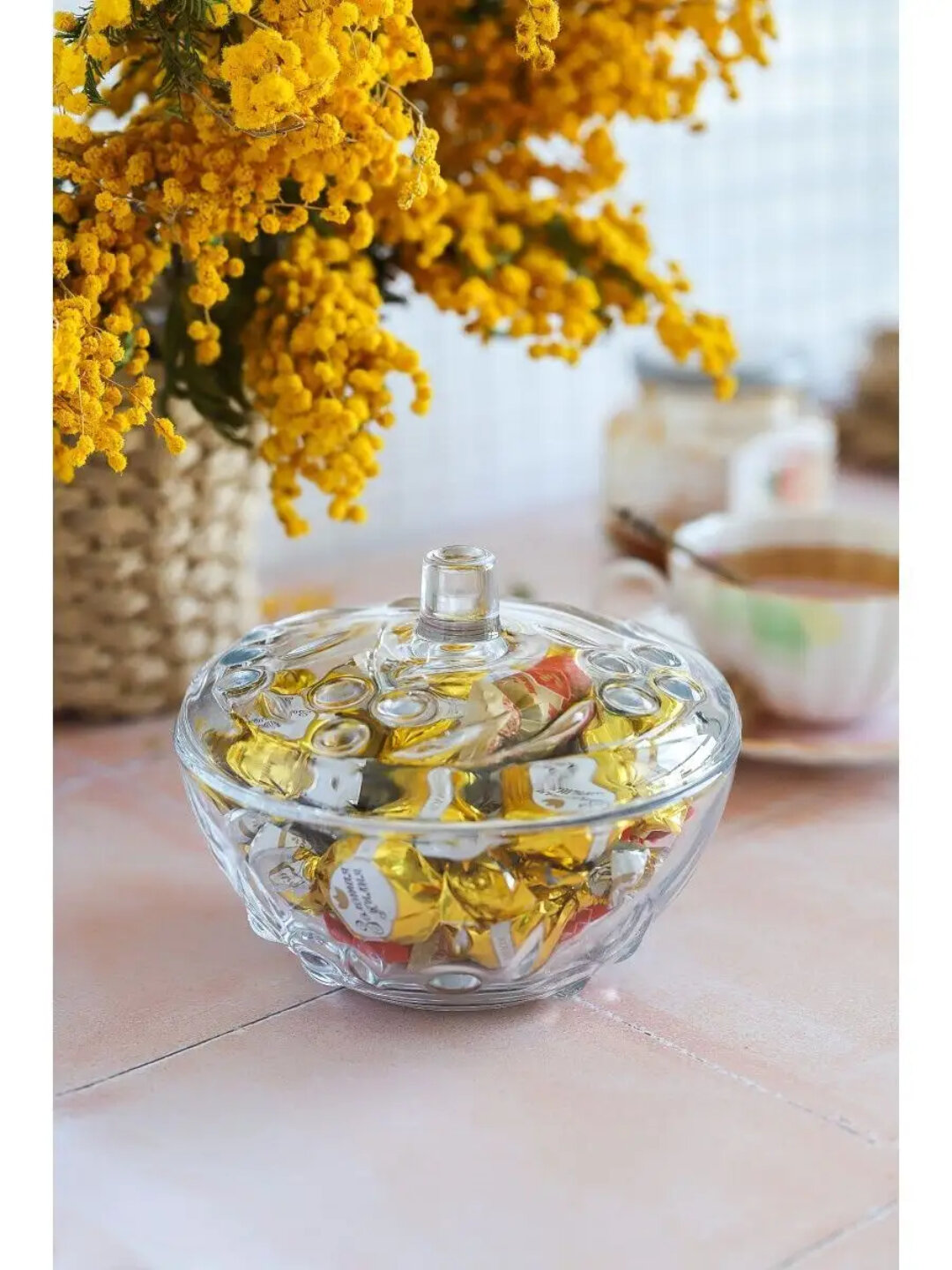 Сахарница PASABAHCE перла 97236 140мм 1шт 1х12 353449 — фото 1