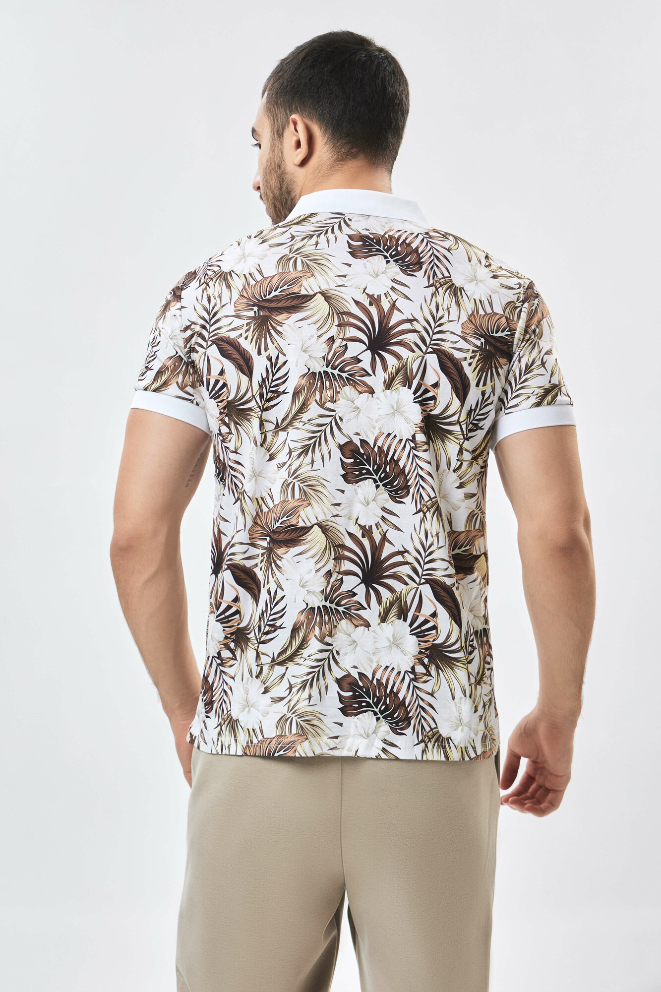 Поло спортивное TERRA PRO, размер M, beige — фото 1