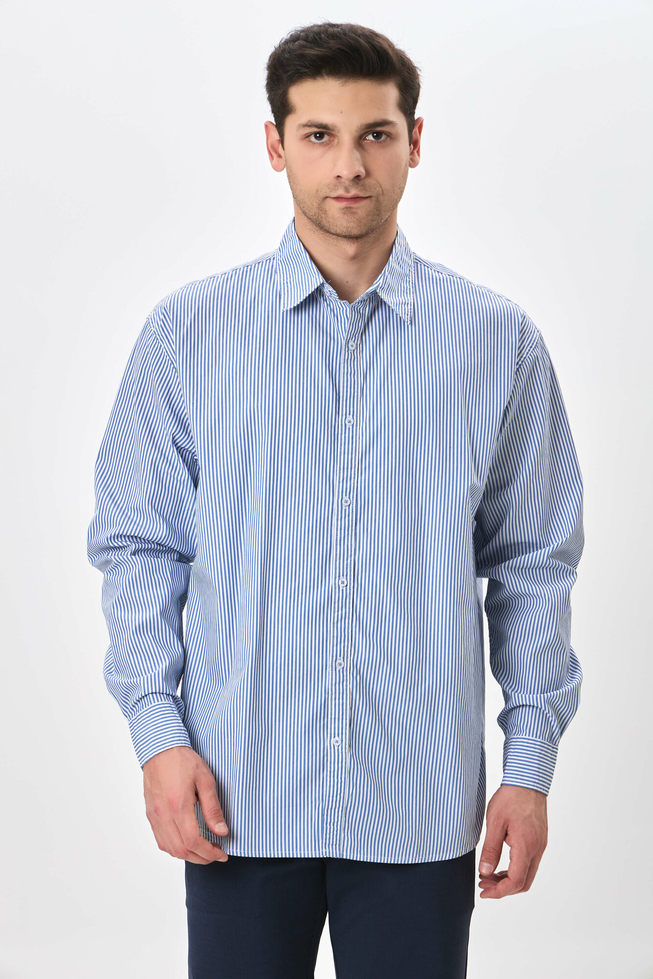 Рубашка TERRA PRO, размер XL, navy — фото 1