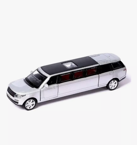 Машинка игрушка Лимузин Range Rover 1:43 инерционная