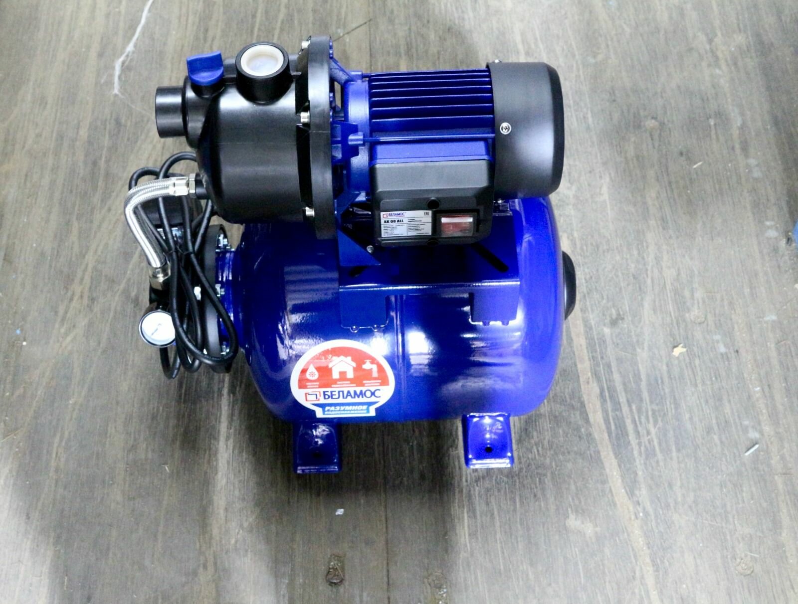 Станция Belamos XK 08 ALL ( P1мощность-800Вт/ч Hmax напор-40м Qmax расход-58л/м Нвс 8м корпус насоса -пластик)