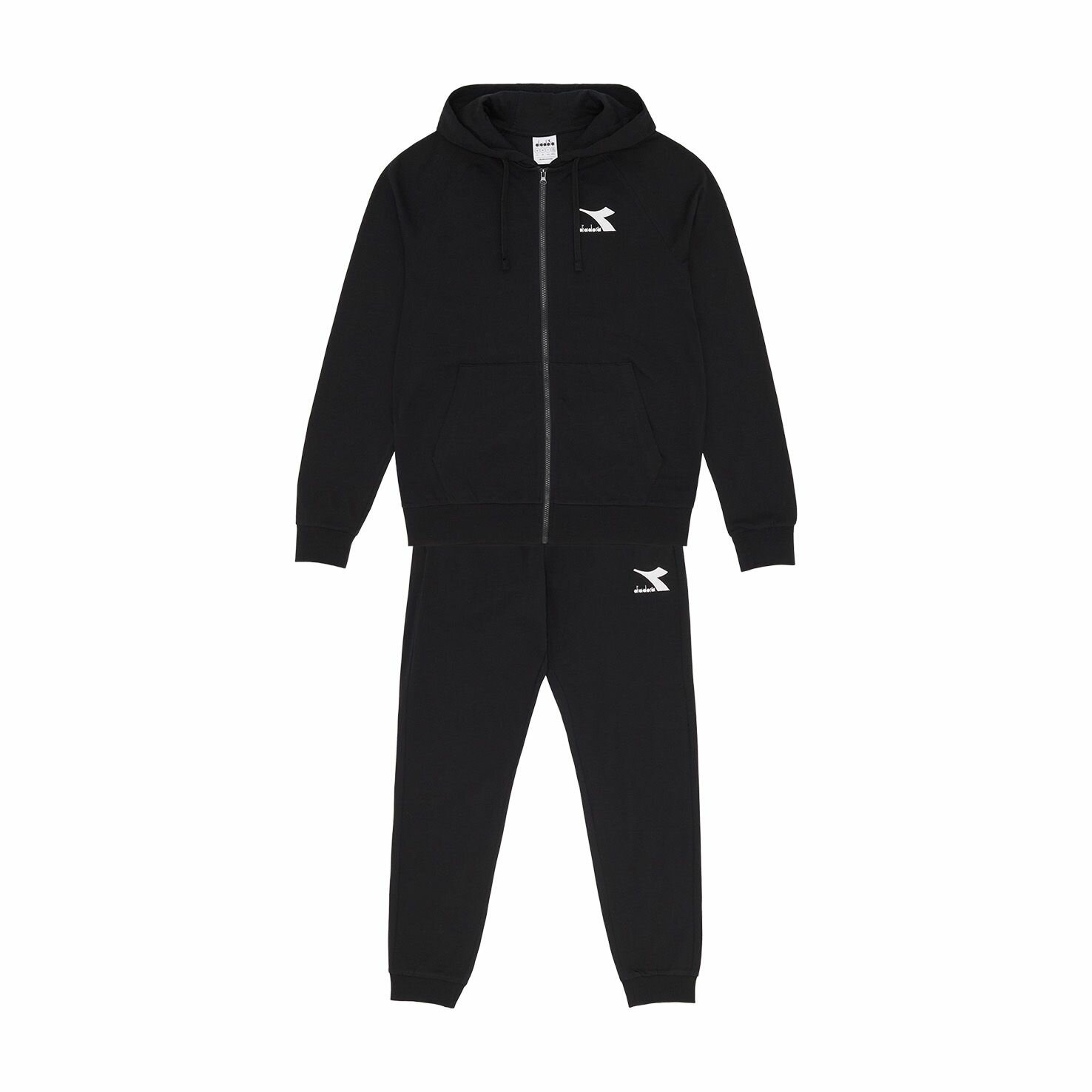 Костюм спортивный Diadora, размер M, черный
