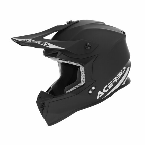 фото Мотошлем кроссовый взрослый acerbis linear 22-06 metallic black, xl