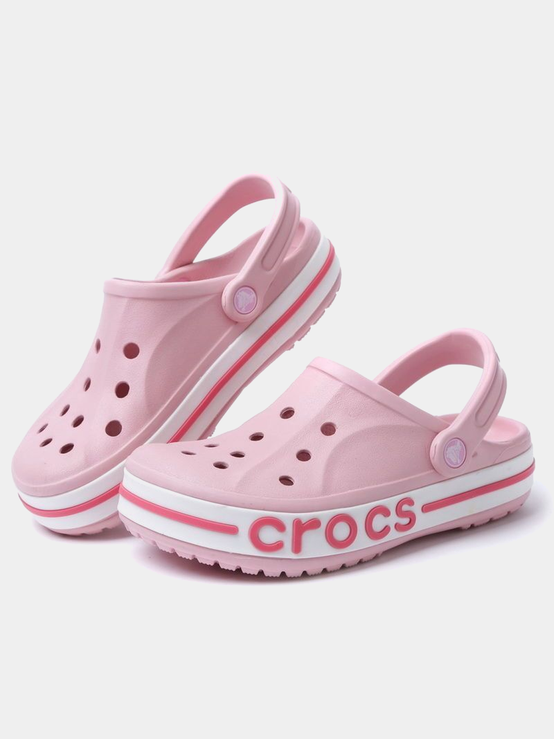 Биркенштоки Crocs crocs slippers, размер 39, розовый, — фото 1