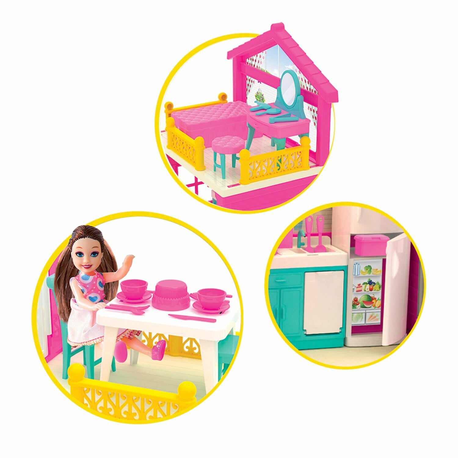 Дом для куклы, Lola's house, с куклой и аксессуарами — фото 1