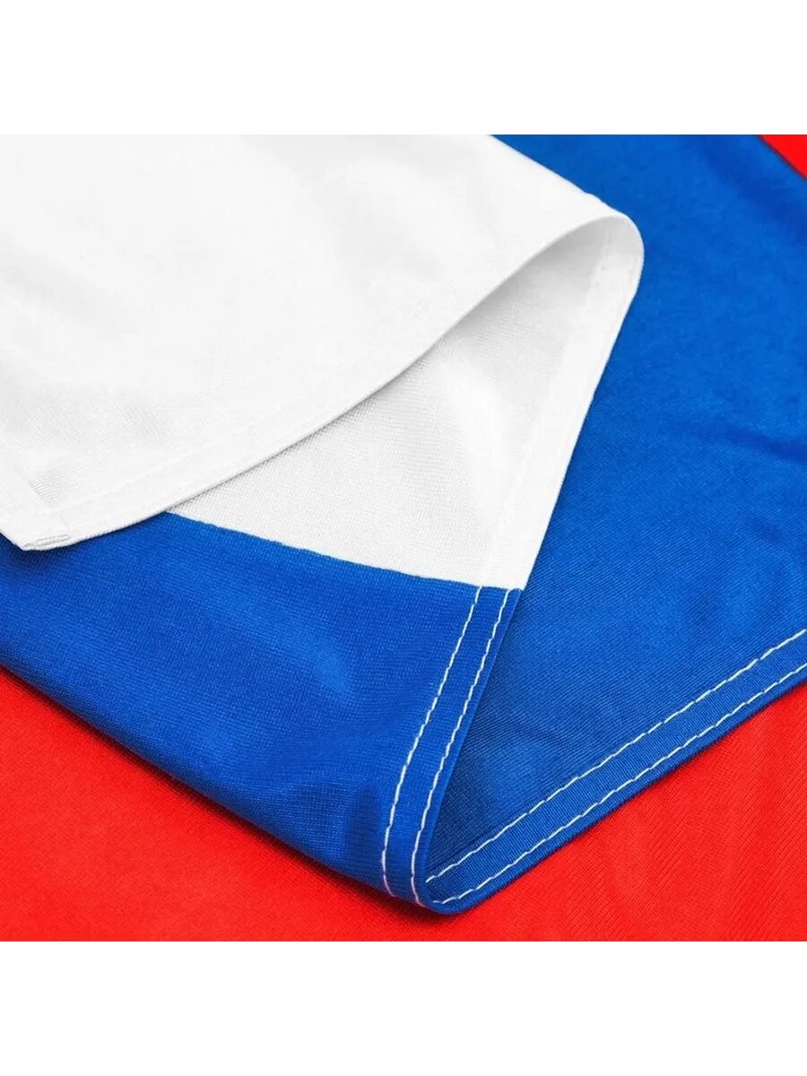 Двусторонний российский флаг 90x150 см