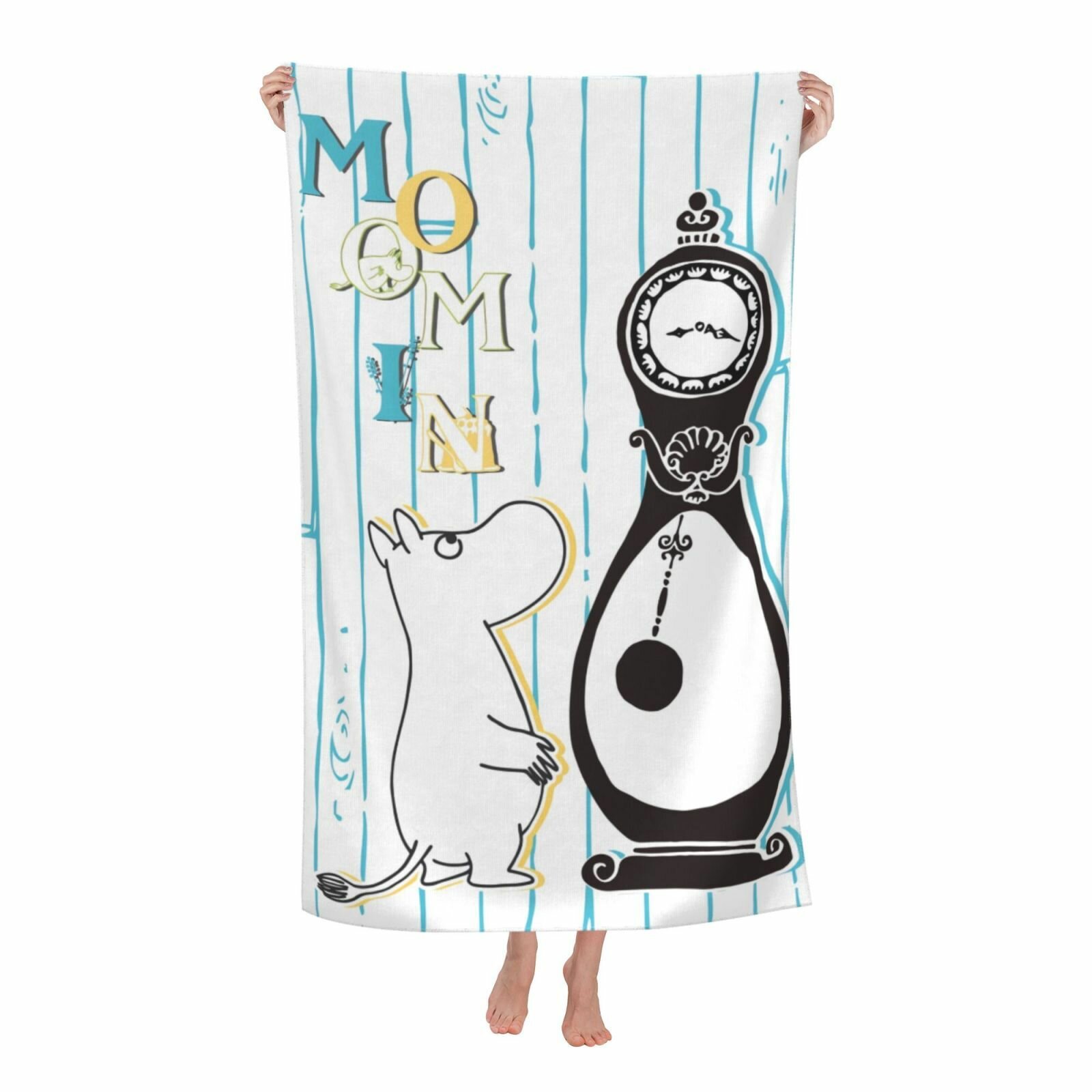 Полотенце банное Moomin 80x130cm