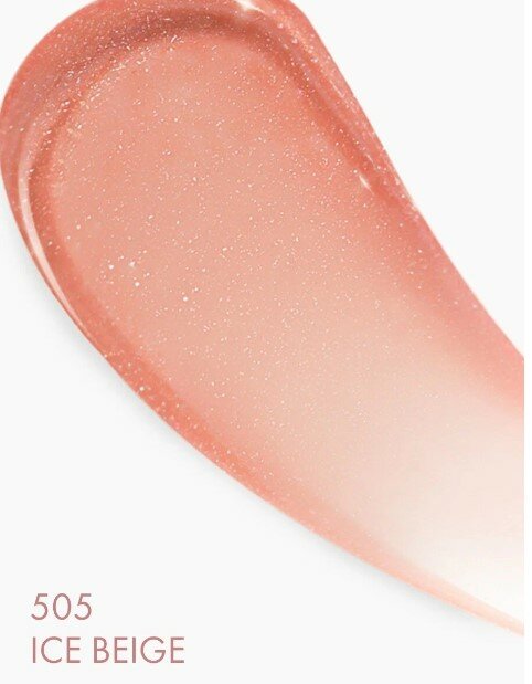 Блеск для губ LUXVISAGE ICON LIPS с эффектом объема и сияния, тон 505-Ice beige — фото 1