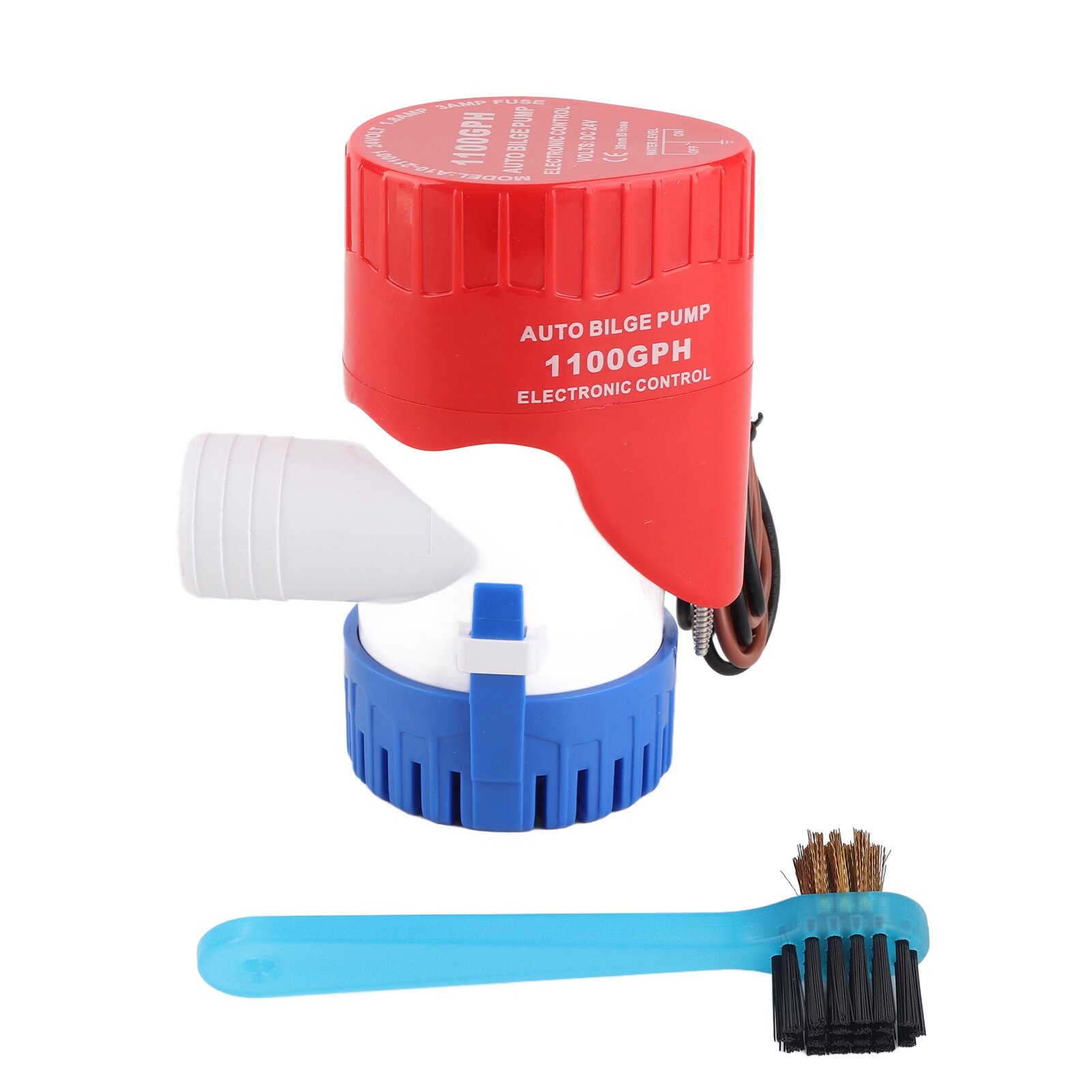 1100 галлонов в час 4163 л/ч автоматический лодочный трюмный насос подъем 4 м электрический погружной водяной насос для пруда резервуара с водой яхты 24 В