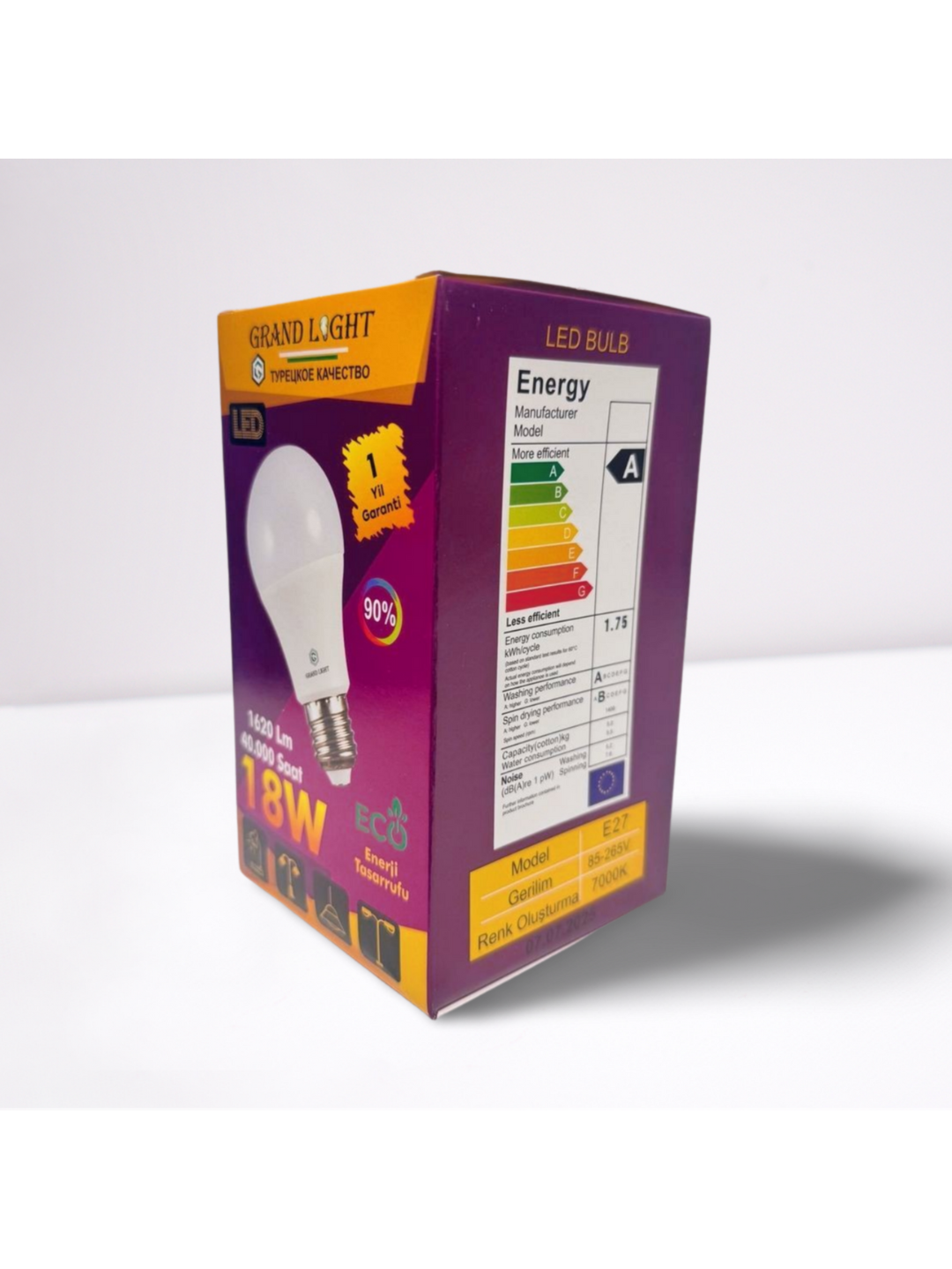 Лампа 'GRAND LIGHT' LED 18W 6000K — фото 1