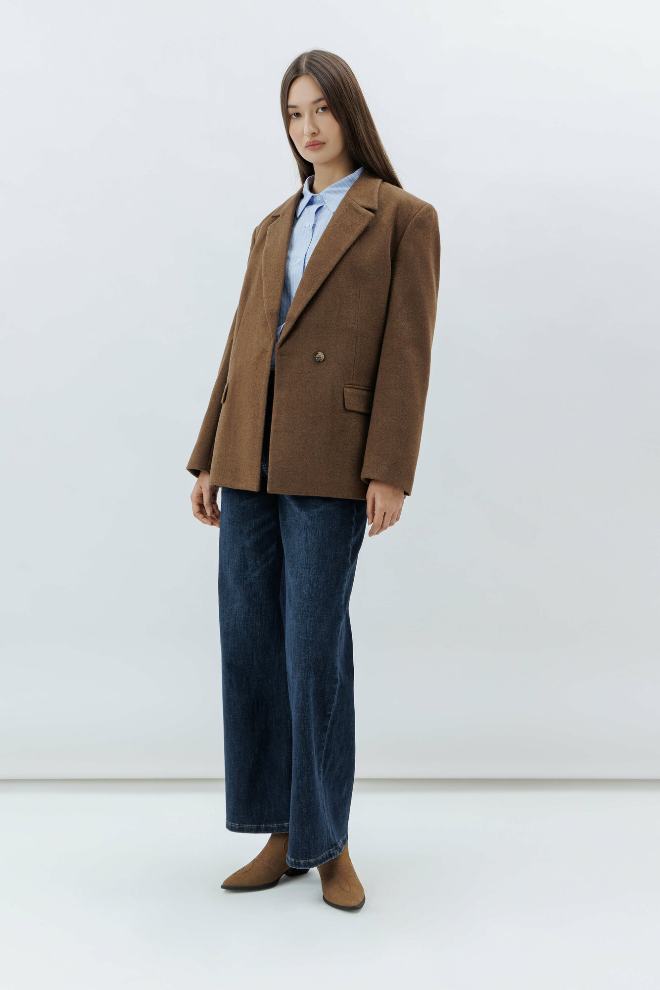 Пиджак TERRA PRO, размер L, brown — фото 1